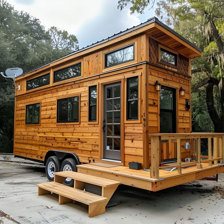 Tiny house ve bungalov konsept görseli 50